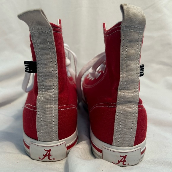 NWOT Women's Collegiate Alabama Converse Style High Tops | Size 7 - Picture 4 of 8